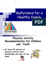 Mypyramid For A Healthy Family