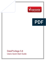 DataPrivilege 5.8 Users Quick Start Guide