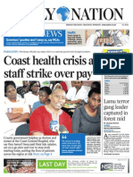 Daily Nation August 12th 2014