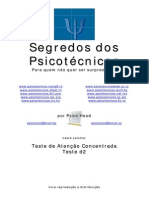 Teste - d2 (1) Atenção Concentrada