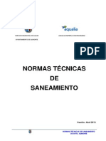 Normas Tecnicas Saneamiento