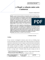 Artigo Schelling e Hegel A Relação Entre Arte e Natureza