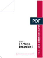 Guia Didactica de Aprendizaje Taller de Lectura y Redaccion II Bloque I