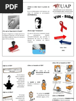 Triptico Vih Sida