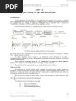 Unit-II Rectifiers Filters and Regulators PDF