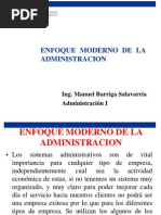 Enfoque Moderno de La Administracion - Clase 3