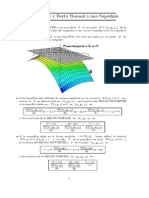 Plano Tangente y Recta Normal