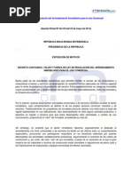 Ley de Regulacic3b3n Del Arrendamiento Inmobiliario para El Uso Comercial