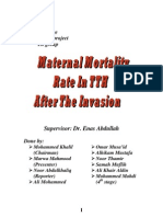 Maternal Mortality Rate