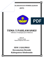 RPP Kurikulum 2013 Tema 5 Subtema 1