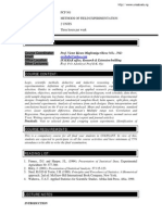 Methods of Field Experimentation