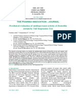 The Pharma Innovation - Journal Preclinical Evaluation of Antidepressant Activity of Boswellia