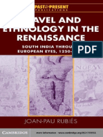 (Joan-Pau Rubies) Travel and Ethnology in The Rena