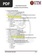 Competition Terms and Conditions (Draft 1) - KPV