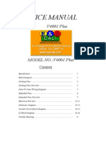 Service Manual: V4001 Plus