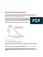 Beta Decay