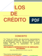 Slides - Titulos de Crédito