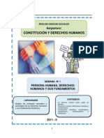 Módulo 1 - Persona Humana, Derechos Humanos y Sus Fundamentos