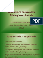 5-Mecanismos Básicos de La Fisiología Respiratoria UPSJB