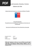 Guía de Evaluación Procedimiento de Acreditación PSC FEA v2.1