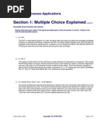 CFSP Example Answers