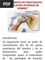 Tratamiento de Fisioterapia en Luxación Anterior Del Hombro