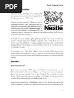 Nestle' Business Ethics