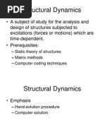 03 Ce225 Lecture Overview of Structural Dynamics