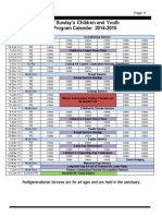 2014 Uucy Re Program Schedule