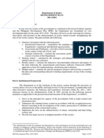 DOJ Development Plan (2011-2016) PDF