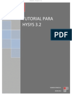 Tutorial Hysys 3.2