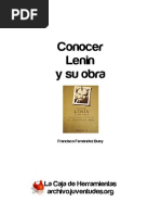 Conocer Lenin y Su Obra