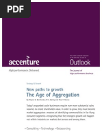 Accenture Outlook New Paths To Growh Age of Aggression Strategy