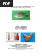 Biología Básica Del Cocobolo (Aequidens Pulcher Gill, 1858) en La Ciénaga Grande de Lorica, Colombia