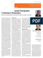 Cone-Beam Computed Tomography: A Clinician's Perspective: Focus On