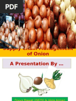 Supply Chain Management of Onion