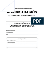 Administracion de Empresas Cooperativas