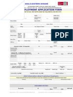 UA Application Form SP