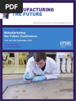 Manufacturing The Future 2013