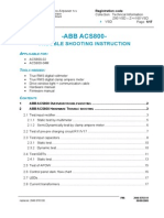 TI VSD - ABB ACS800 Trouble Shooting 2946 0703 01