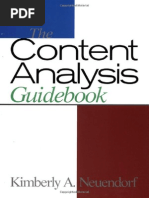 The Content Analysis Guidebook