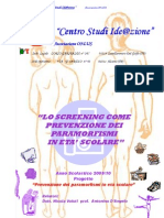 Progetto Prevenzione Dei Paramorfismi Screning Alcamo