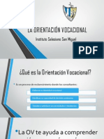 La Orientación Vocacional PDF