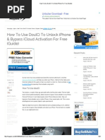 How To Use DoulCi To Unlock Iphone For Free (Guide)