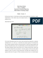 Finite Element Method Prof. C. S. Upadhyay Department of Mechanical Engineering Indian Institute of Technology, Kanpur