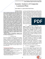 Static and Dynamic Analysis of Composite Laminated Plate