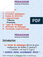 La Pedagogie