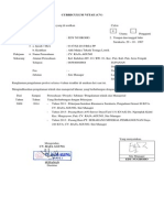 Curriculum Vitae Dan Surat Keterangan Edy N