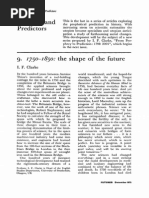 Futures Volume 5 Issue 6 1973 (Doi 10.1016/0016-3287 (73) 90022-0) I.F. Clarke - Prophets and Predictors - 9. 1750-1850 - The Shape of The Future PDF