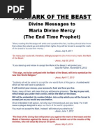 The Mark of The Beast - Divine Messages To Maria Divine Mercy